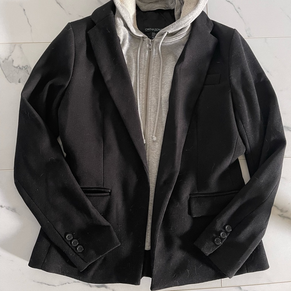 Cynthia Rowley Zip Up Hoodie / Blazer